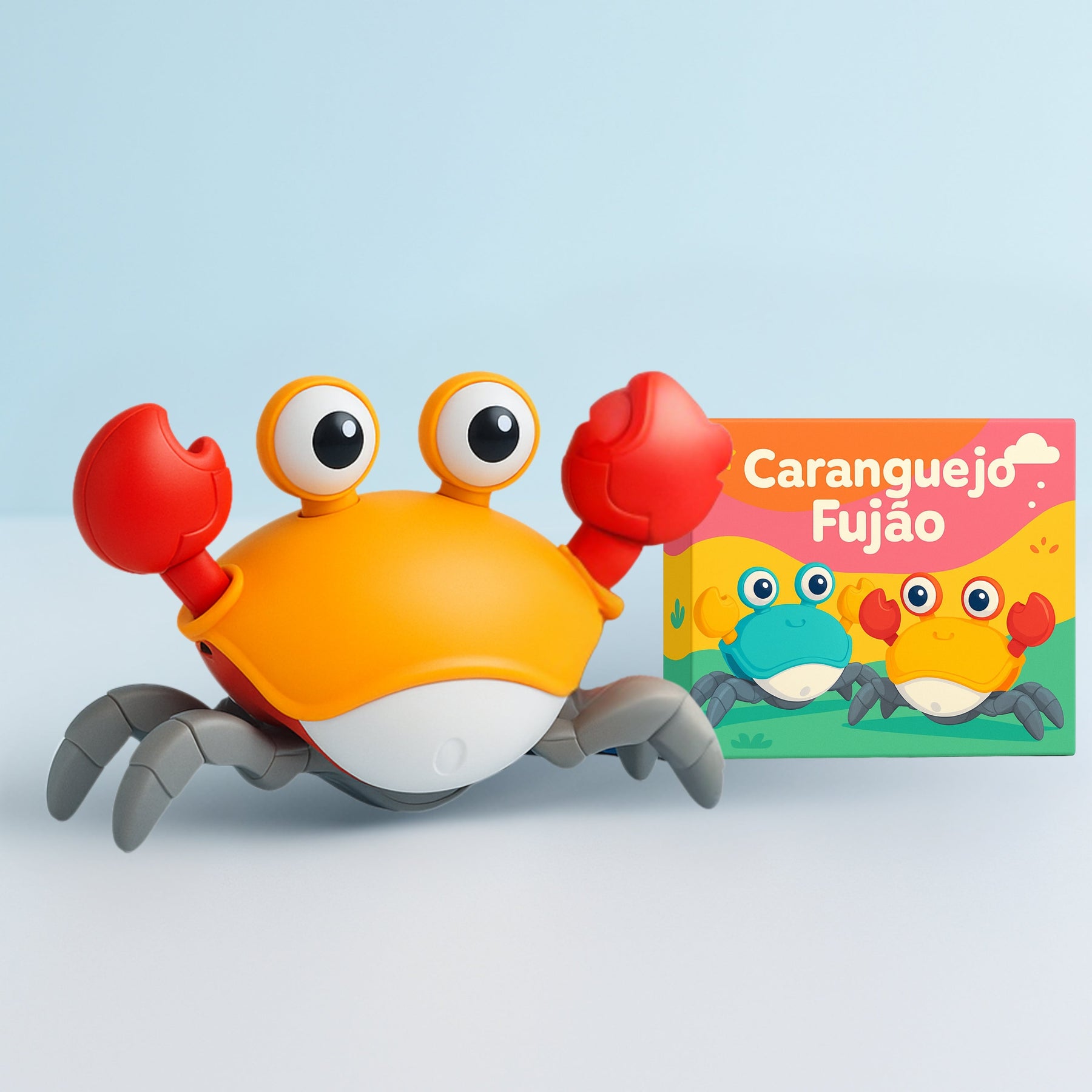 Caranguejo Fujão™ - Brinquedo Interativo Rastejante