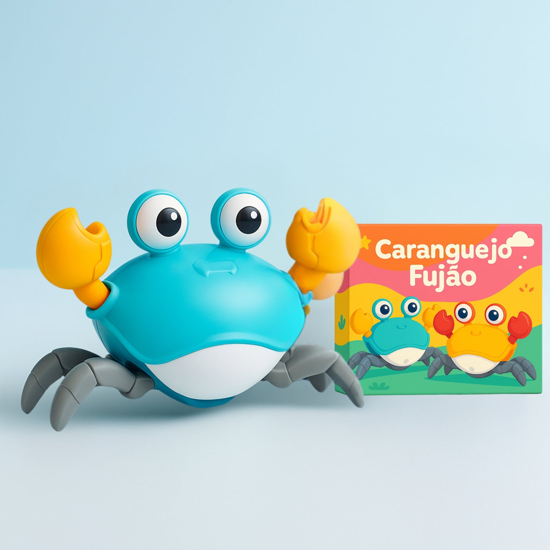 Caranguejo Fujão™ - Brinquedo Interativo Rastejante