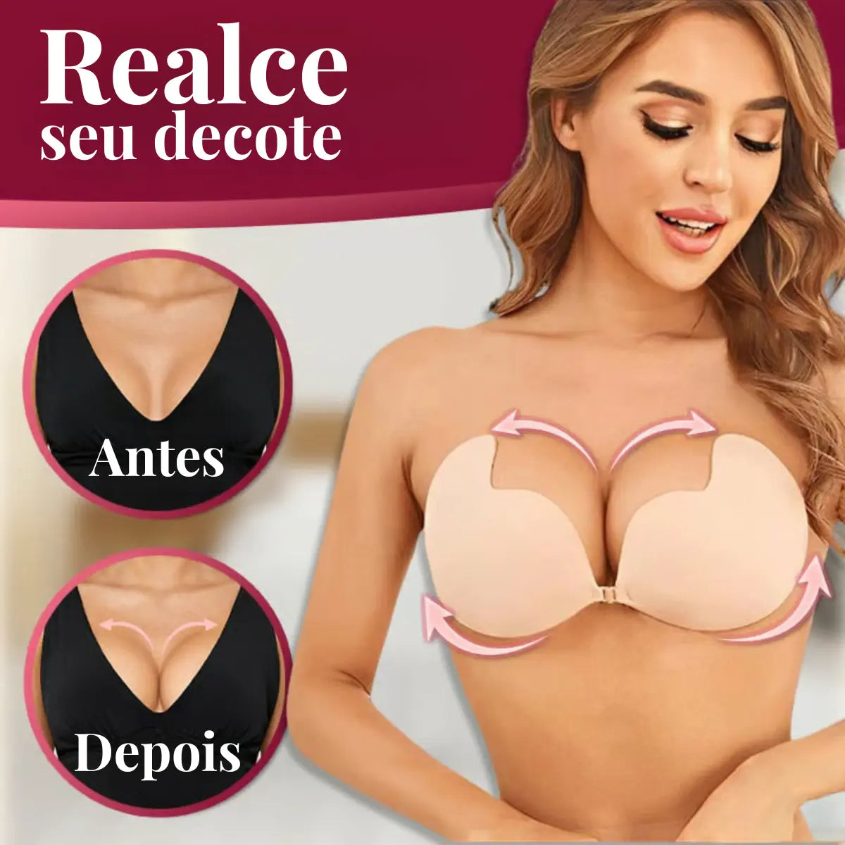 Sutiã Vollure - Efeito Silicone (Últimas Unidades)