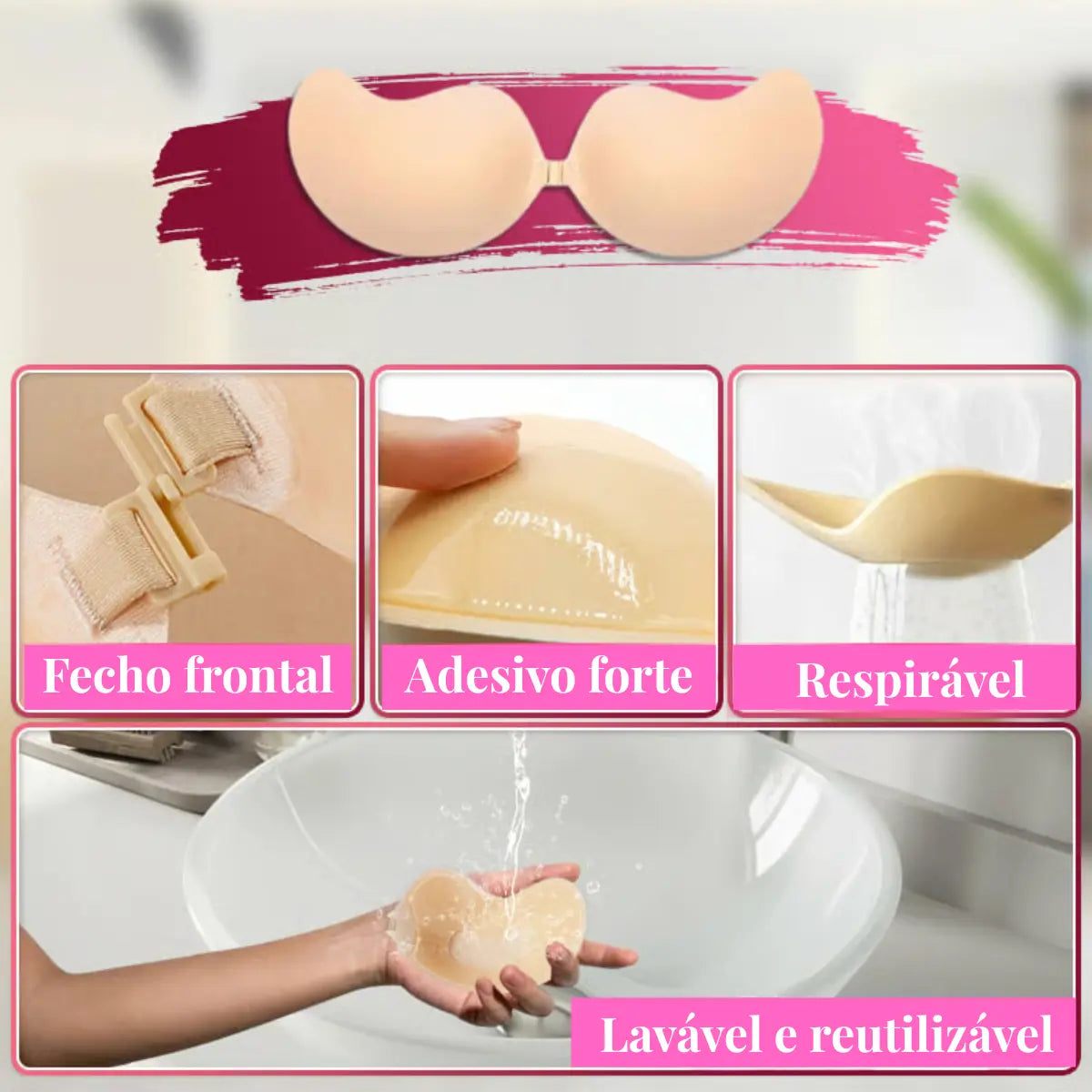 Sutiã Vollure - Efeito Silicone (Últimas Unidades)