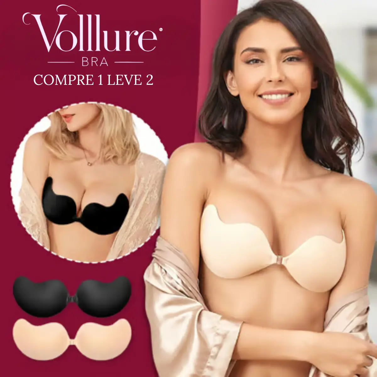 Sutiã Vollure - Efeito Silicone (Últimas Unidades)