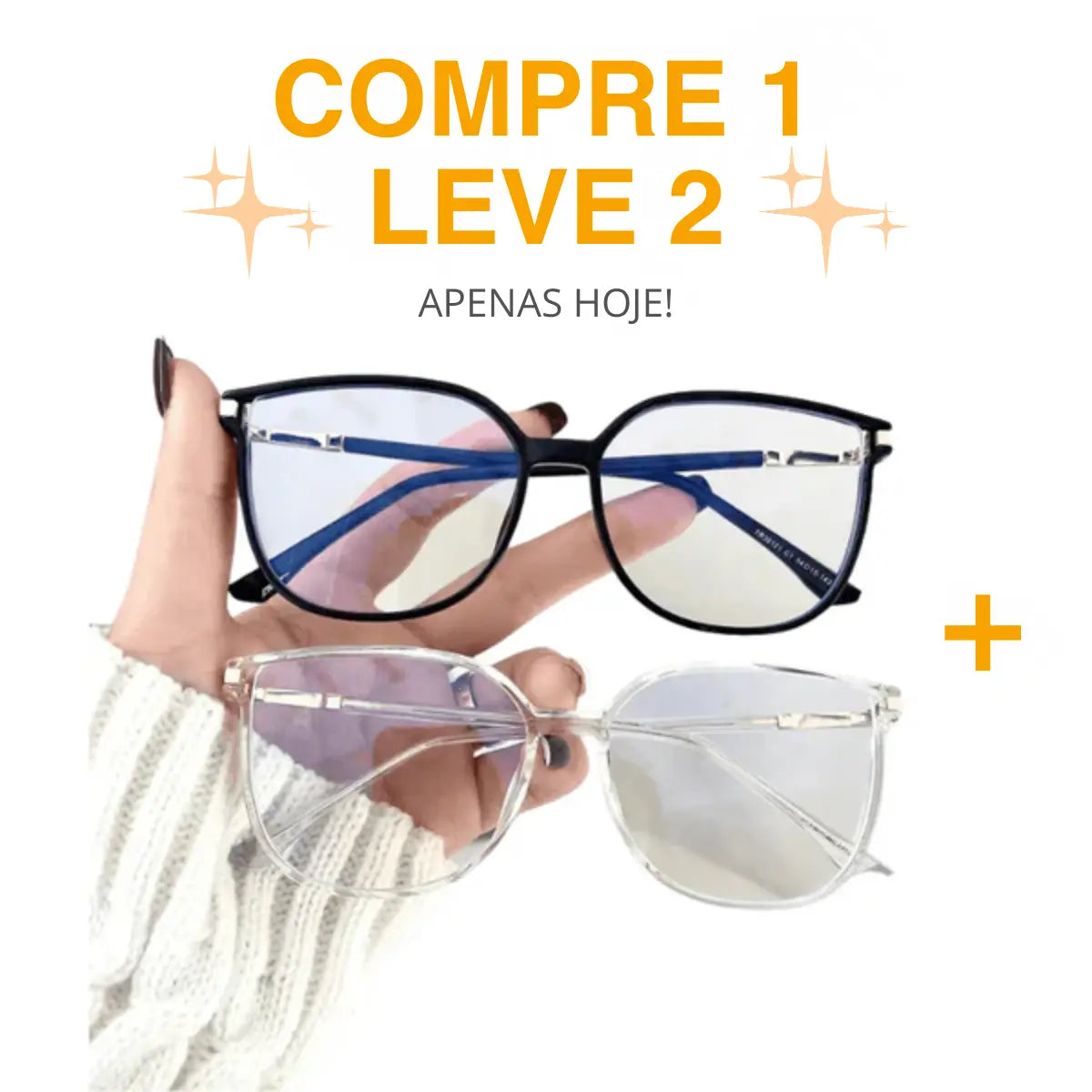 Compre 1 Leve 2 | Óculos OptiVision Multifocal - Visão Clara em Todas as Distâncias
