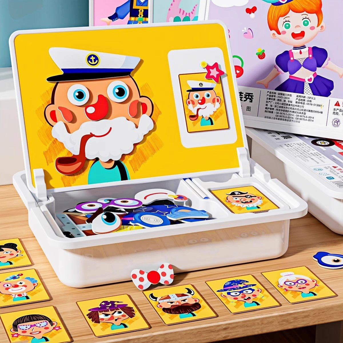 Carinhas Magnéticas - Diversão & Criatividade (Últimas Unidades)