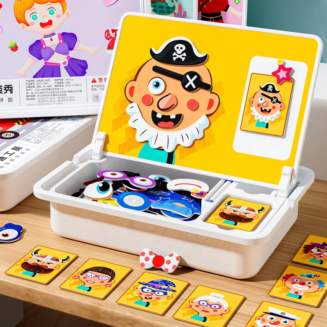 Carinhas Magnéticas - Diversão & Criatividade (Últimas Unidades)