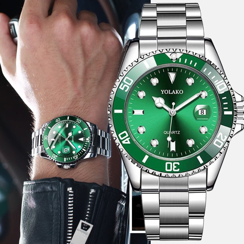 Relógio Masculino Titan Premium® - Pulseira de aço