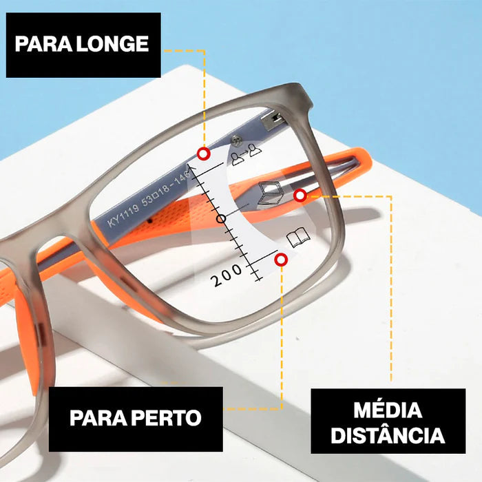Óculos Multifocal Focus Vision - Últimas Unidades